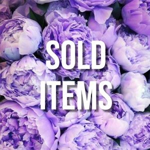 ✨✨All items pat this point are sold✨✨